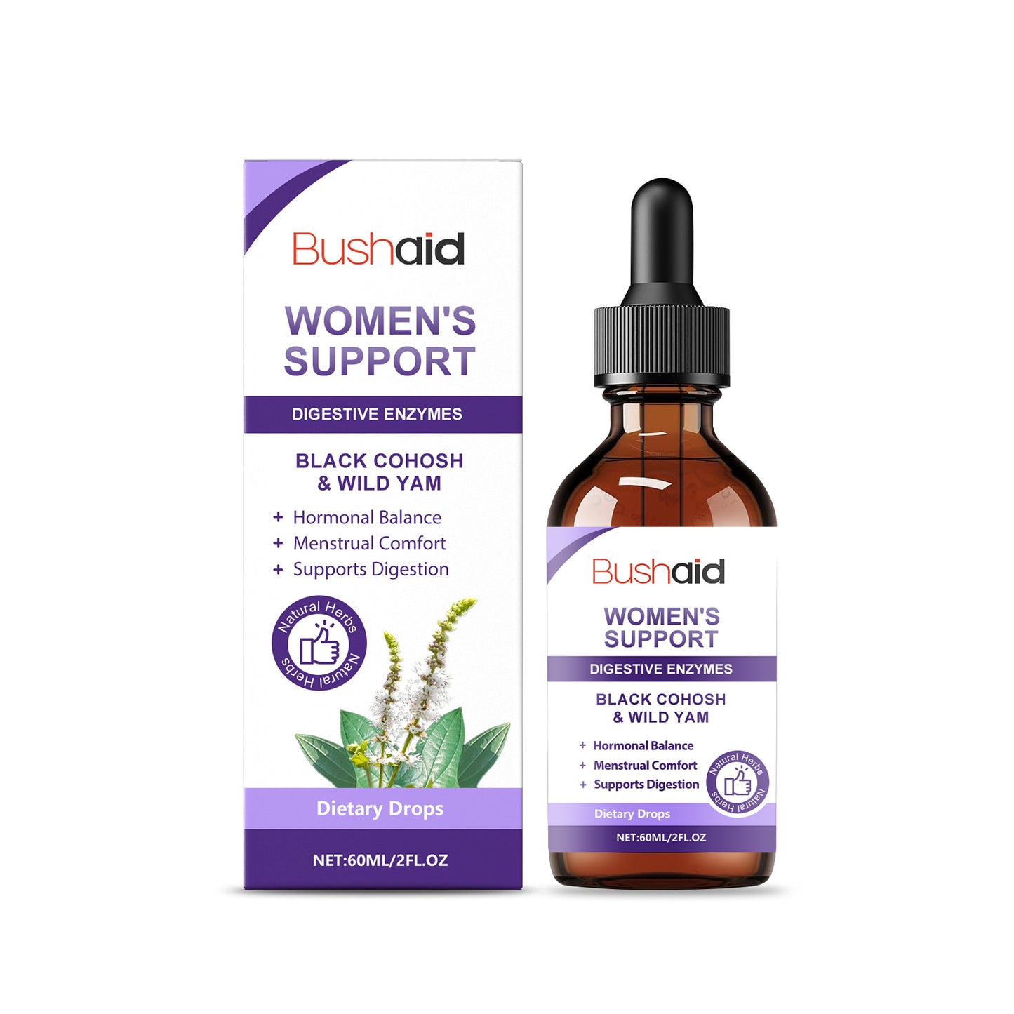 Hormone Balance Nutritional Drops
Vegan liquid formula for women’s energy, mood & hormone wellness.