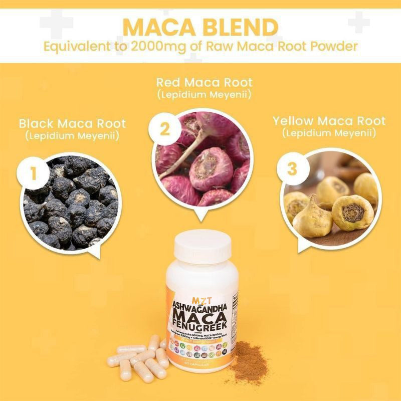 Ashwagandha + Maca Vegan Capsules
Daily adaptogenic support for stress, energy, and hormone balance.