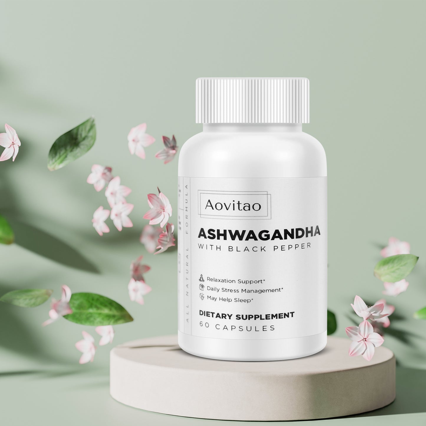 Ashwagandha Capsules – Organic Stress, Mood & Energy Support
Vegan adaptogen for calm energy, immune health & daily resilience.