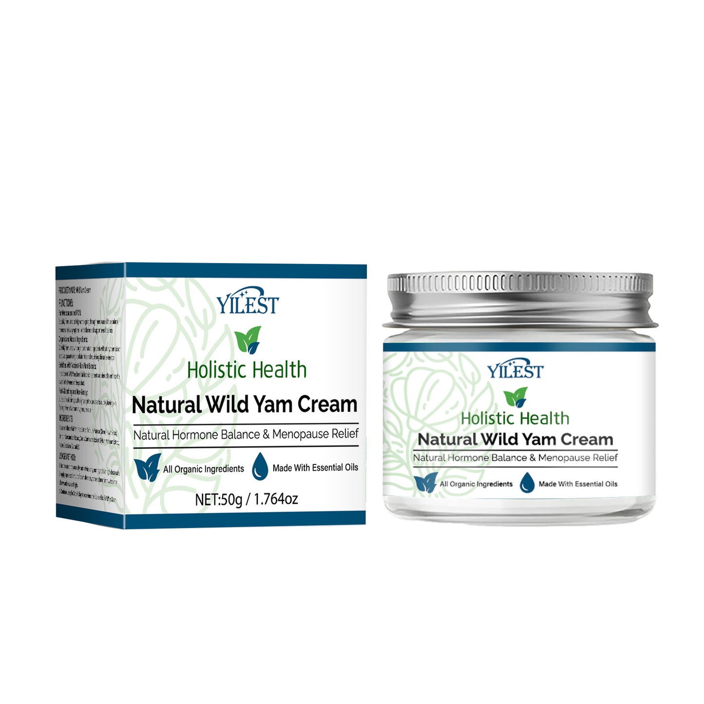Chinese Yam Face Cream – Hormonal Balance & Moisture
Nourishing vegan cream for skin hydration, tone & hormone-related dryness.
