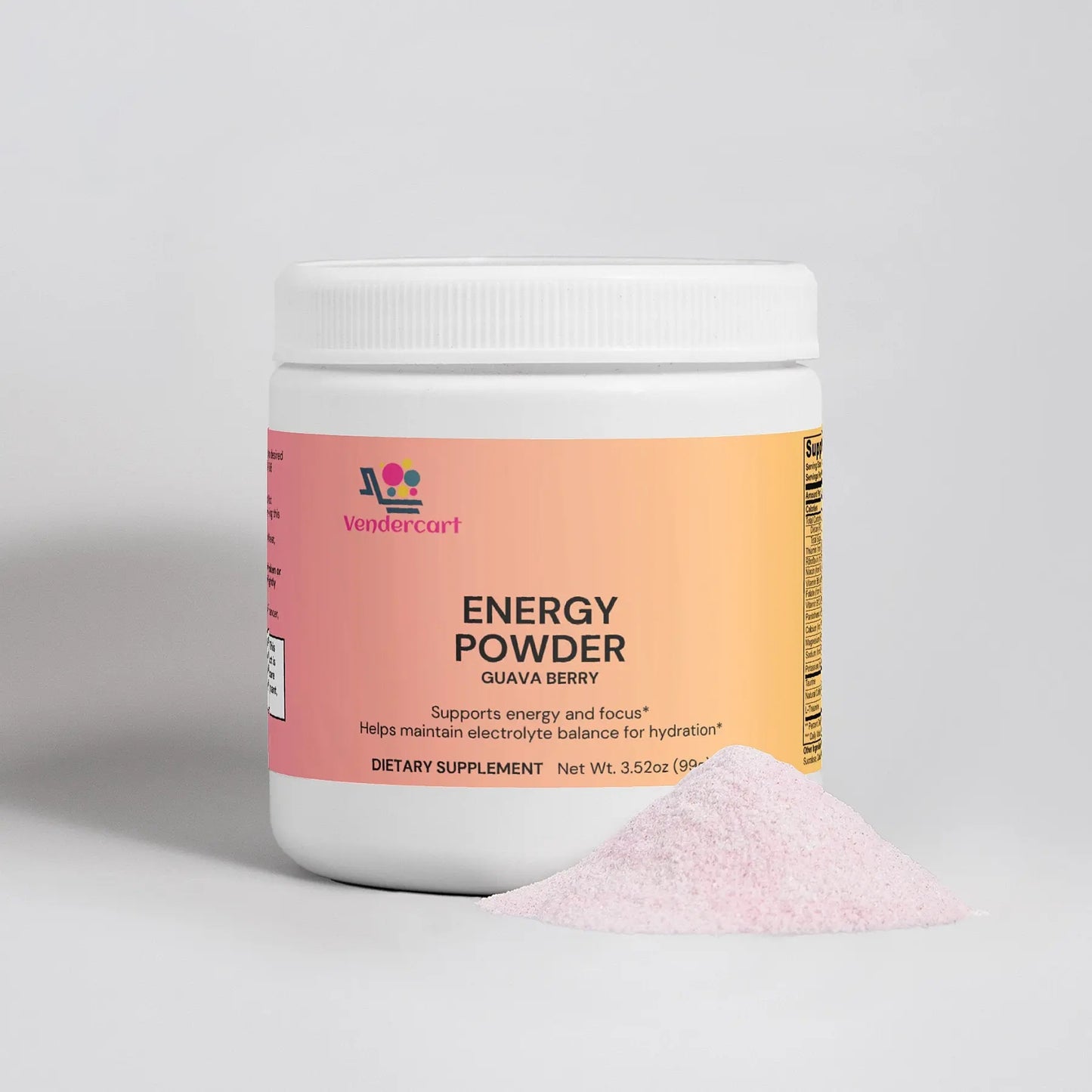 Energy Powder – Natural Performance Support
Boost stamina, clarity & vitality – Vegan, sugar-free formula.