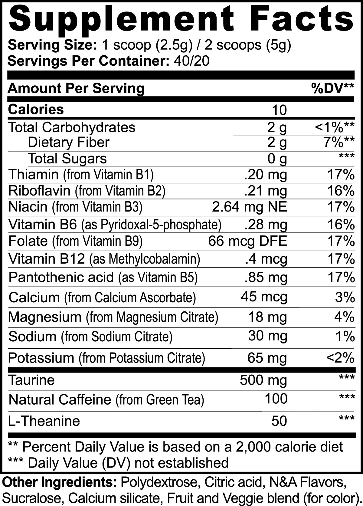 Energy Powder – Natural Performance Support
Boost stamina, clarity & vitality – Vegan, sugar-free formula.