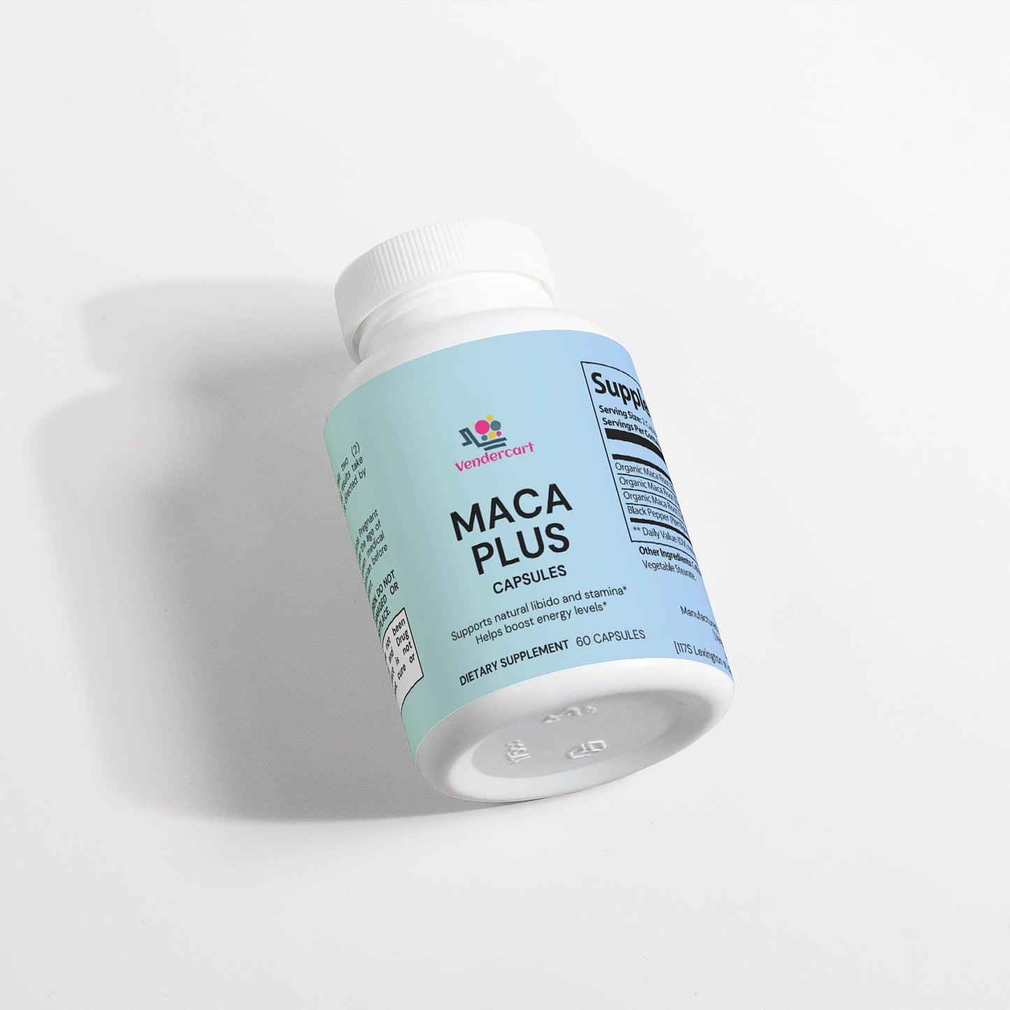 Maca Plus Triple Maca Blend
Energy • Hormone Balance • Vitality
Vegan • Red, Black & Yellow Maca • 100% Natural