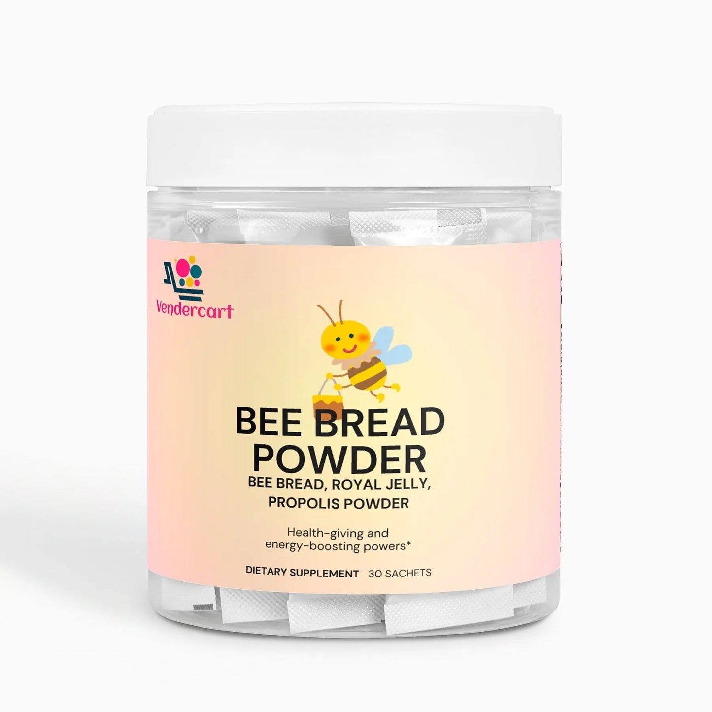 Bee Pearl Powder – Energy, Immunity & Skin Support
Royal Jelly • Propolis • Bee Bread • Vitamin C – 30 Sachets