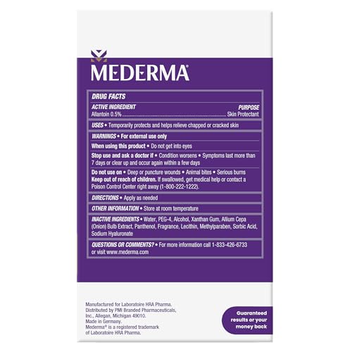 Mederma Advanced Scar Gel – 50g tube for fading old and new scars from surgery, burns, acne, and injuries with once-daily application.