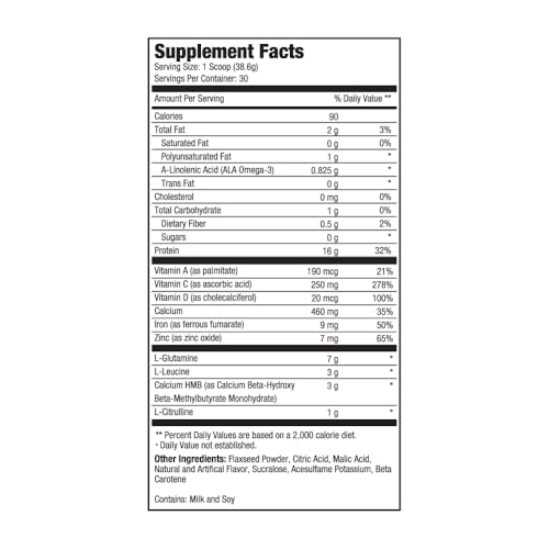 MEND Repair & Recover Citrus Protein Powder - Support Healing for Bones, Wounds, and Tissues