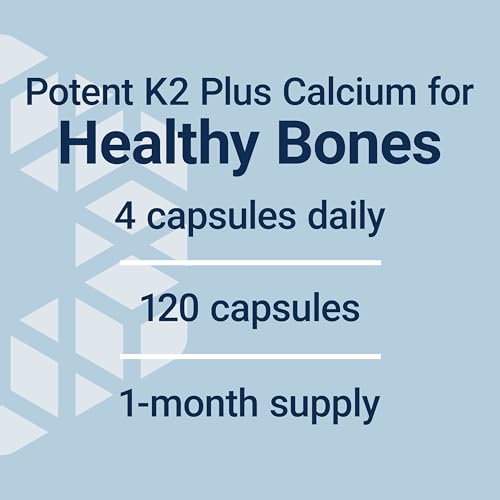 Life Extension Bone Restore Elite – Calcium, D3, K2 & Magnesium Support 120 Ct
