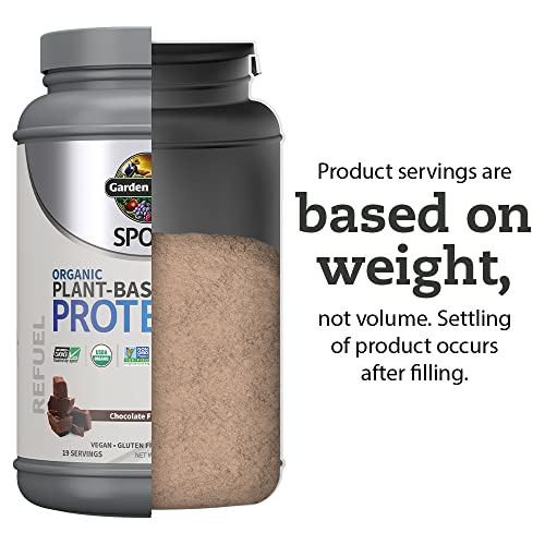 Garden of Life Vegan Sport Chocolate Protein – 30g, Probiotics, 19 Servings