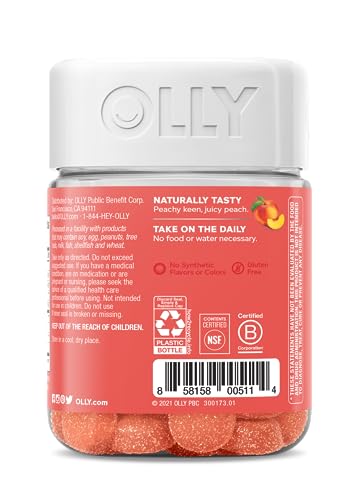 OLLY Probiotic + Prebiotic Gummies – Digestive & Gut Health Support