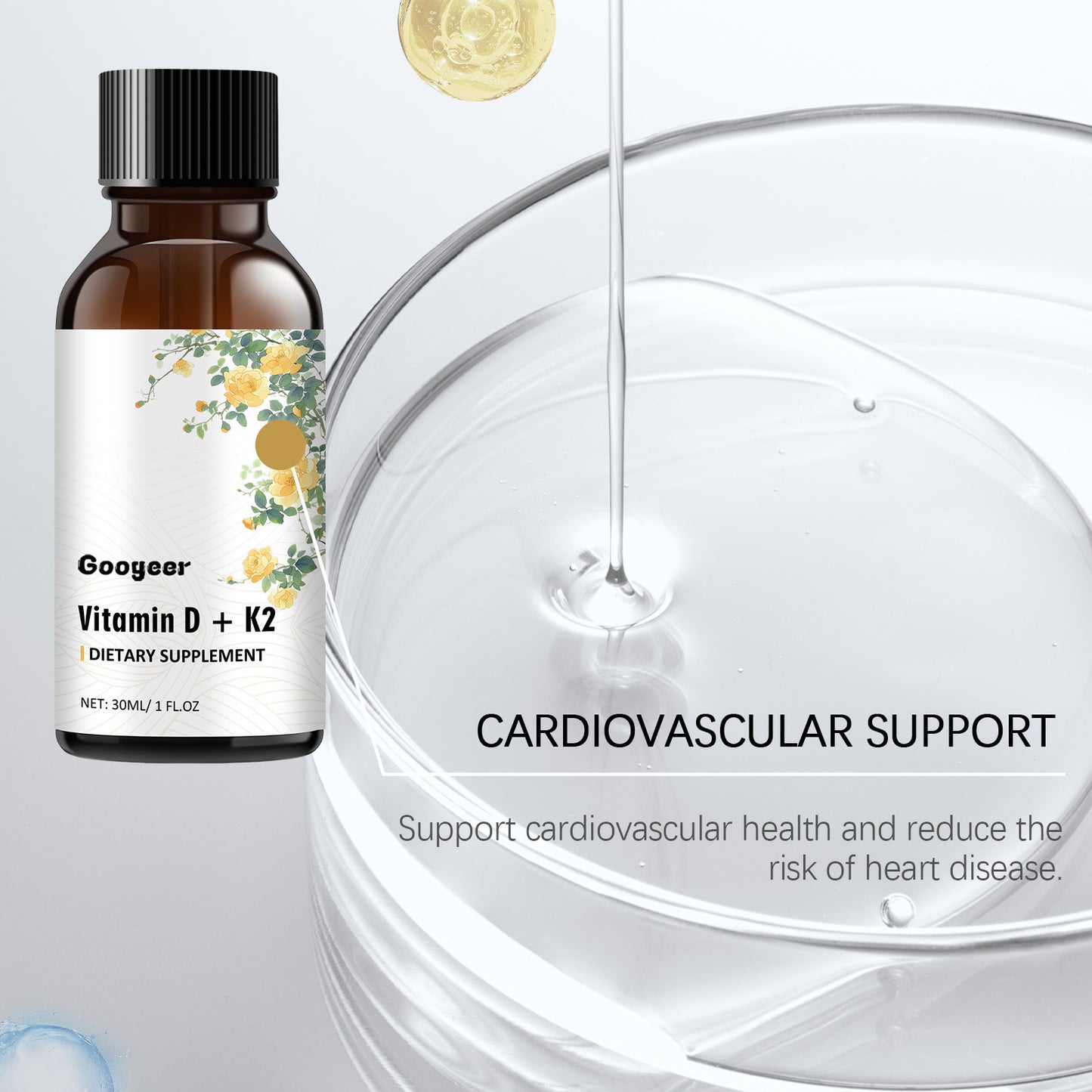 Liquid Dietary Fiber Supplement
Vegan body cleanse & digestive support in a fast-absorbing liquid formula.
