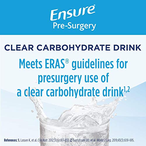 Ensure Surgery Perioperative 5-Day Bundle with 3 Ensure Pre-Surgery Clear Carbohydrate Drinks & 20 Ensure Surgery Immunonutrition Shakes