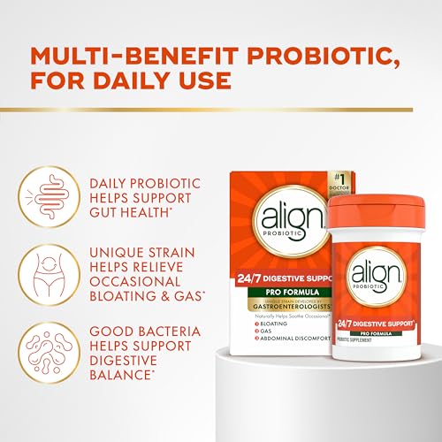 Align Probiotic – Daily Digestive, Bloating, Gas & Gut Health Support