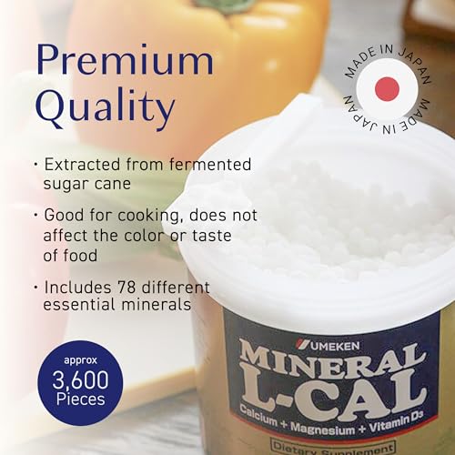 Mineral L-Cal Calcium + D3 – Water-Soluble Calcium Magnesium Balls 360g
