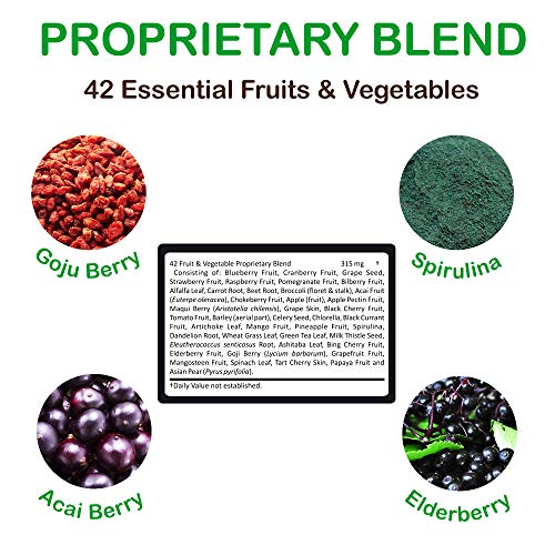Vegan Daily Multivitamin – A, B, D3, Zinc, Antioxidants – Men & Women