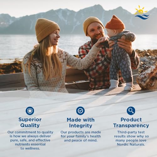 Nordic Naturals Ultimate Omega, Lemon Flavor - 120 Soft Gels - 1280 mg Omega-3 - High-Potency Fish Oil Supplement with EPA & DHA - Promotes Brain & Heart Health - Non-GMO - 60 Servings