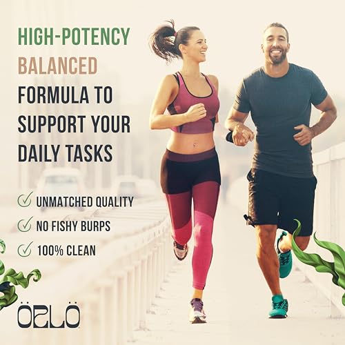 Orlo Omega 3 – Triple Strength Vegan DHA & EPA – 60 Mini Softgels