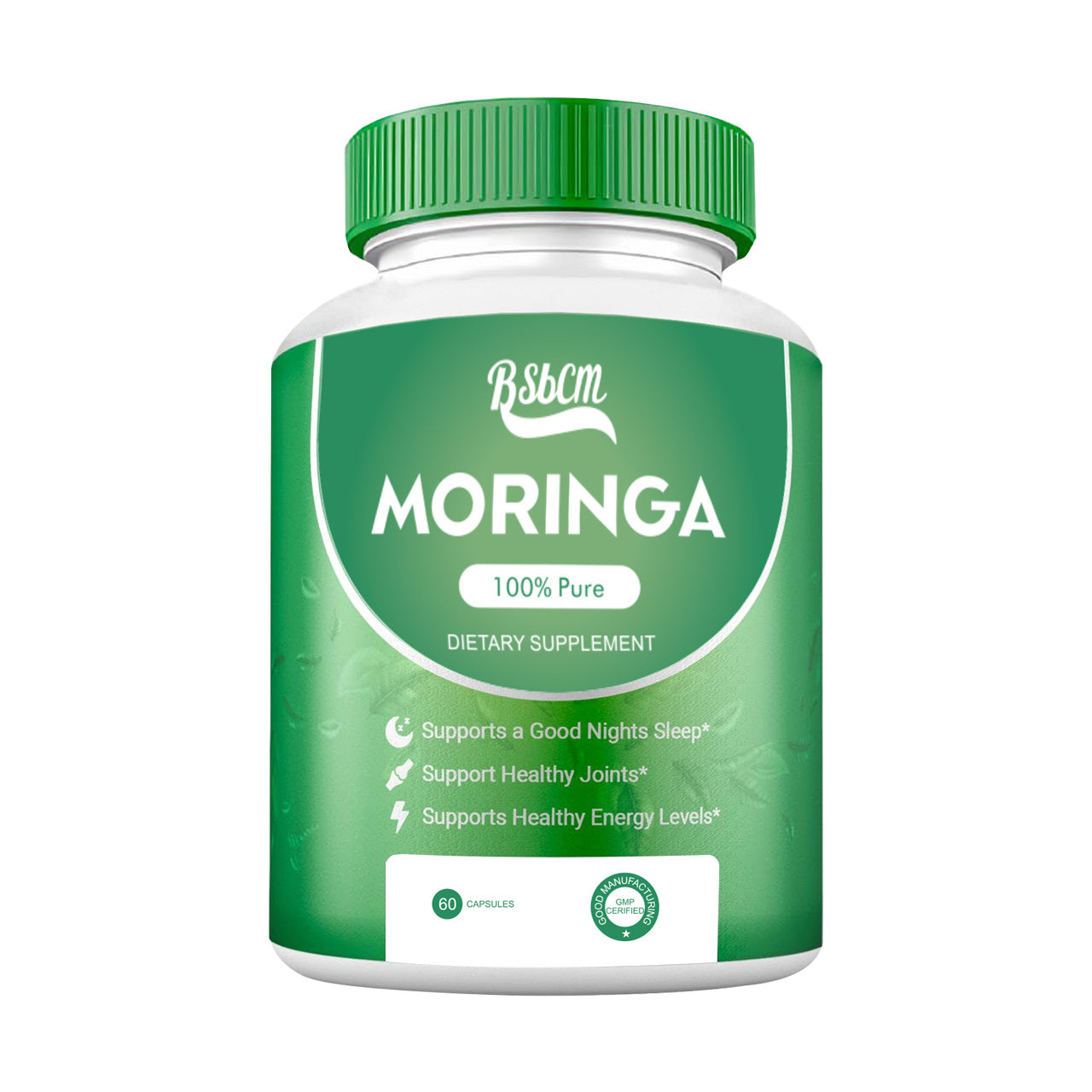 Pure Moringa Capsules – Energy, Skin & Gut Support
Nutrient-rich superfood with vitamins, minerals & amino acids. 60-count.