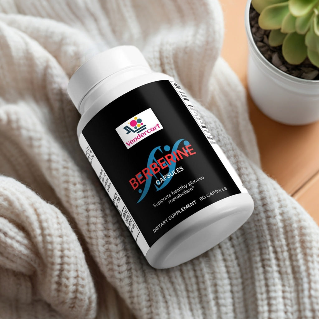 Berberine Supplement
✔️ Blood Sugar & Heart Health
✔️ Metabolism & Glucose Support
✔️ Vegan • Non-GMO • Clean Formula