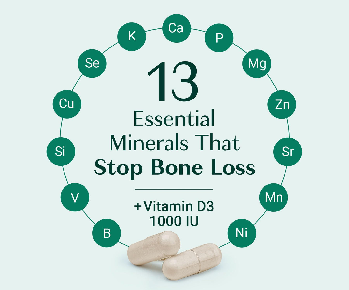 AlgaeCal Plant-Based Calcium with D3 & Minerals for Bone Health - 90 Ct
