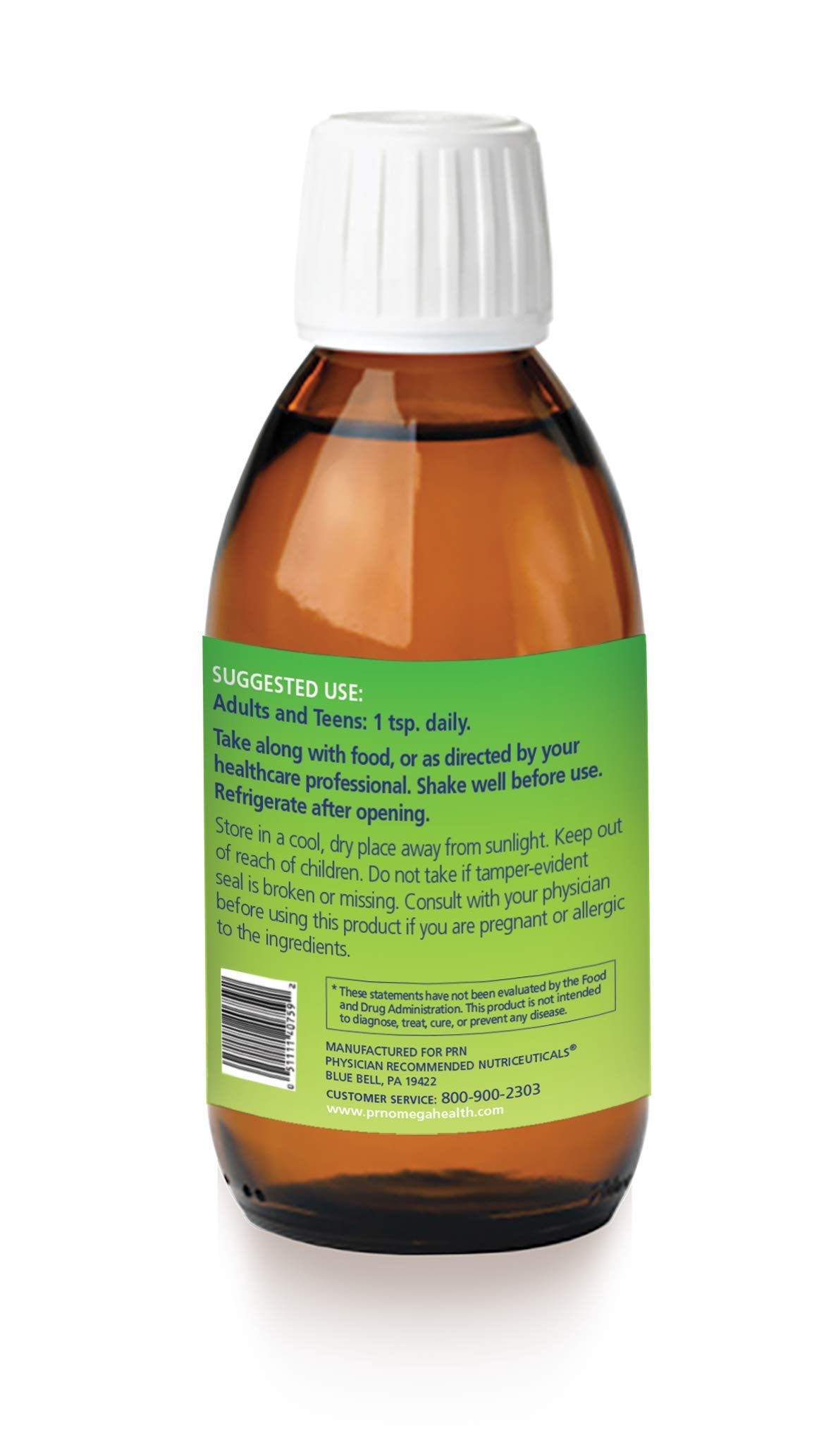 PRN Omega-V Vegan Omega-3 – 1000mg EPA & DHA, Heart & Brain Health, 1 Month