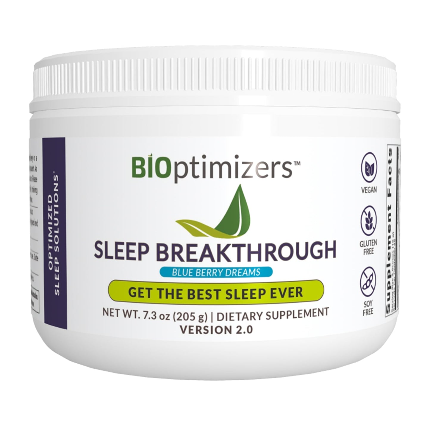 BIOptimizers Sleep Breakthrough – Natural Sleep Aid Powder, 202.5g