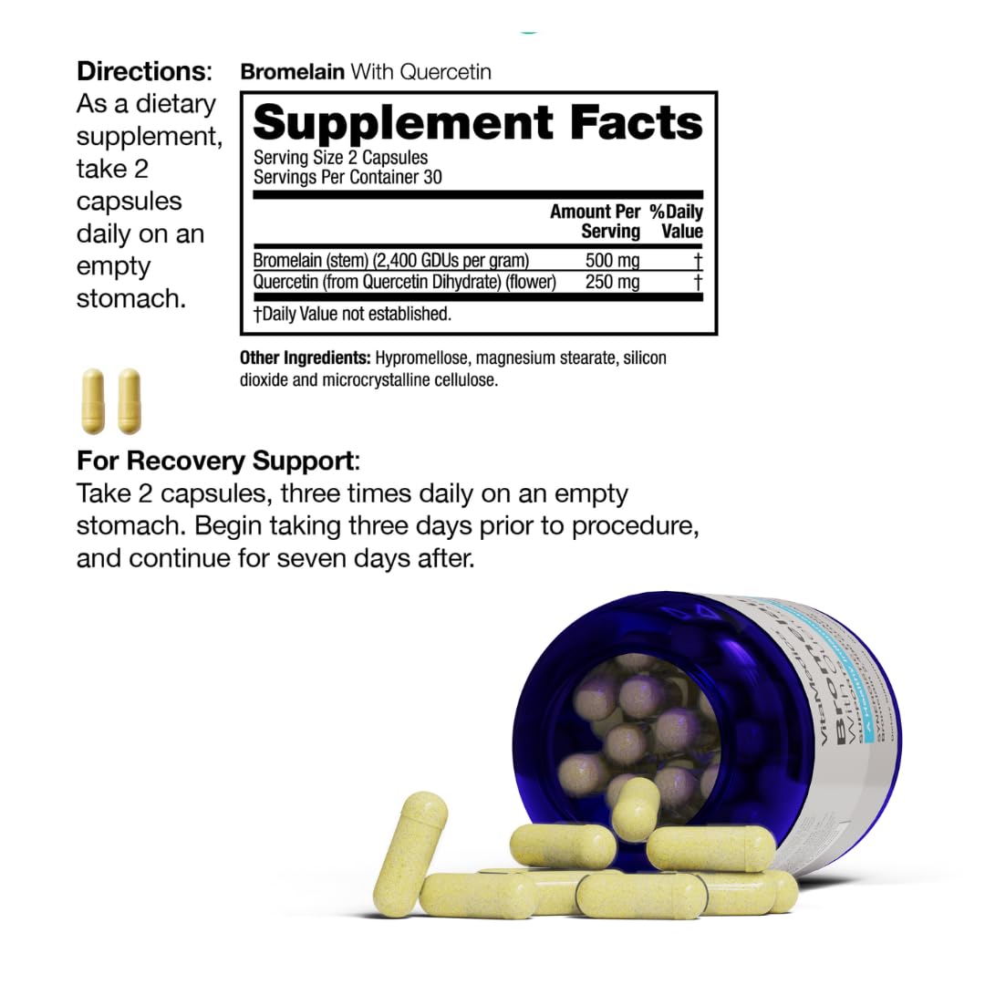 VitaMedica | Ultimate Recovery Bundle | Surgery Prep | Wound Healing | Supplements | Arnica K Oxide Cream | Hot Cold Packs | 30 Day Supply | Arnica Montana | Bromelain | Vitamin A | B Complex