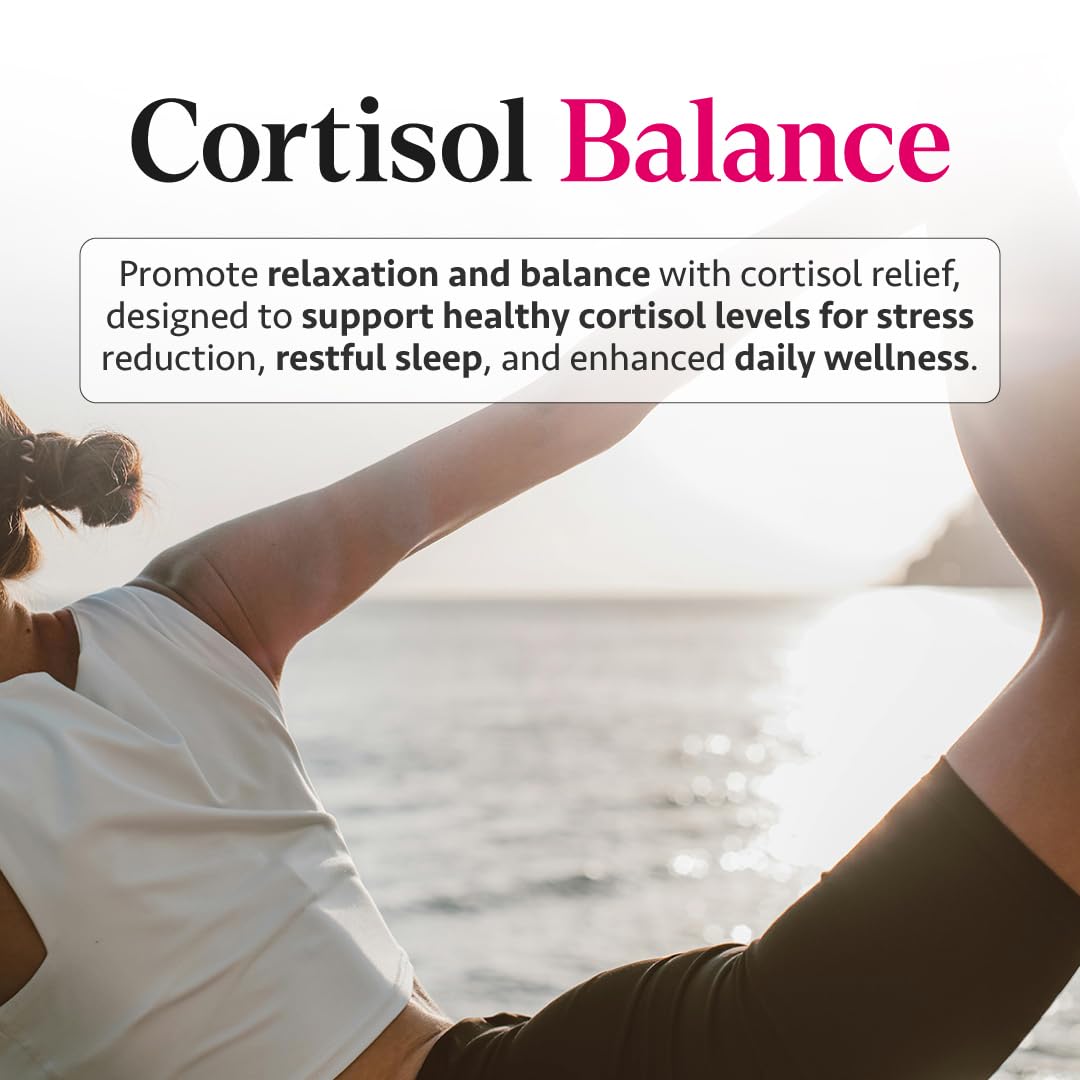 Ayurvedic Hormone Balance for Women | Cortisol Manager | Regulates Estrogen | Made in USA | Ashwagandha, Rhodiola, & Shatavari | Mood, Energy, & Sleep Support | Stress Relief | 60 Ct. - OSH Wellness