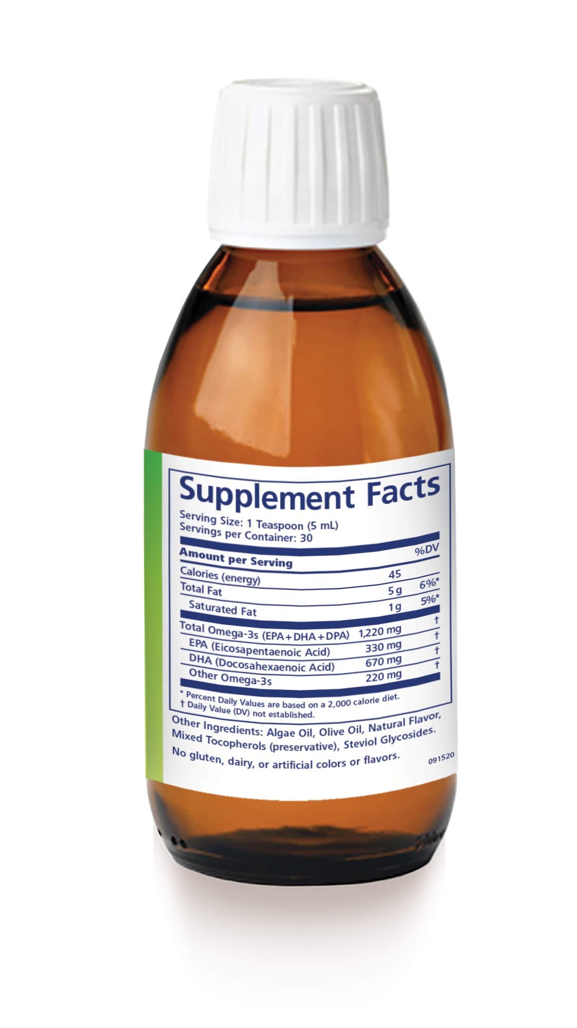 PRN Omega-V Vegan Omega-3 – 1000mg EPA & DHA, Heart & Brain Health, 1 Month