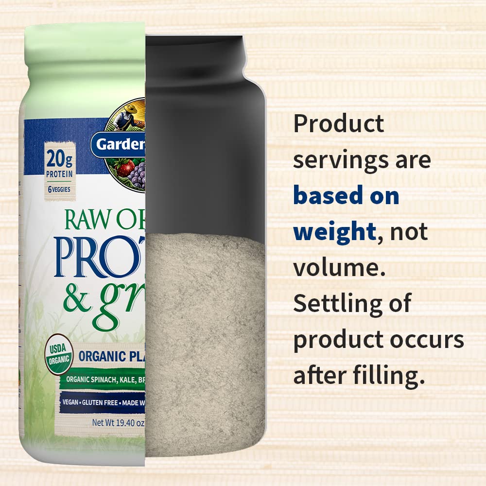 Garden of Life Raw Protein & Greens – Vanilla, Vegan, 20 Servings