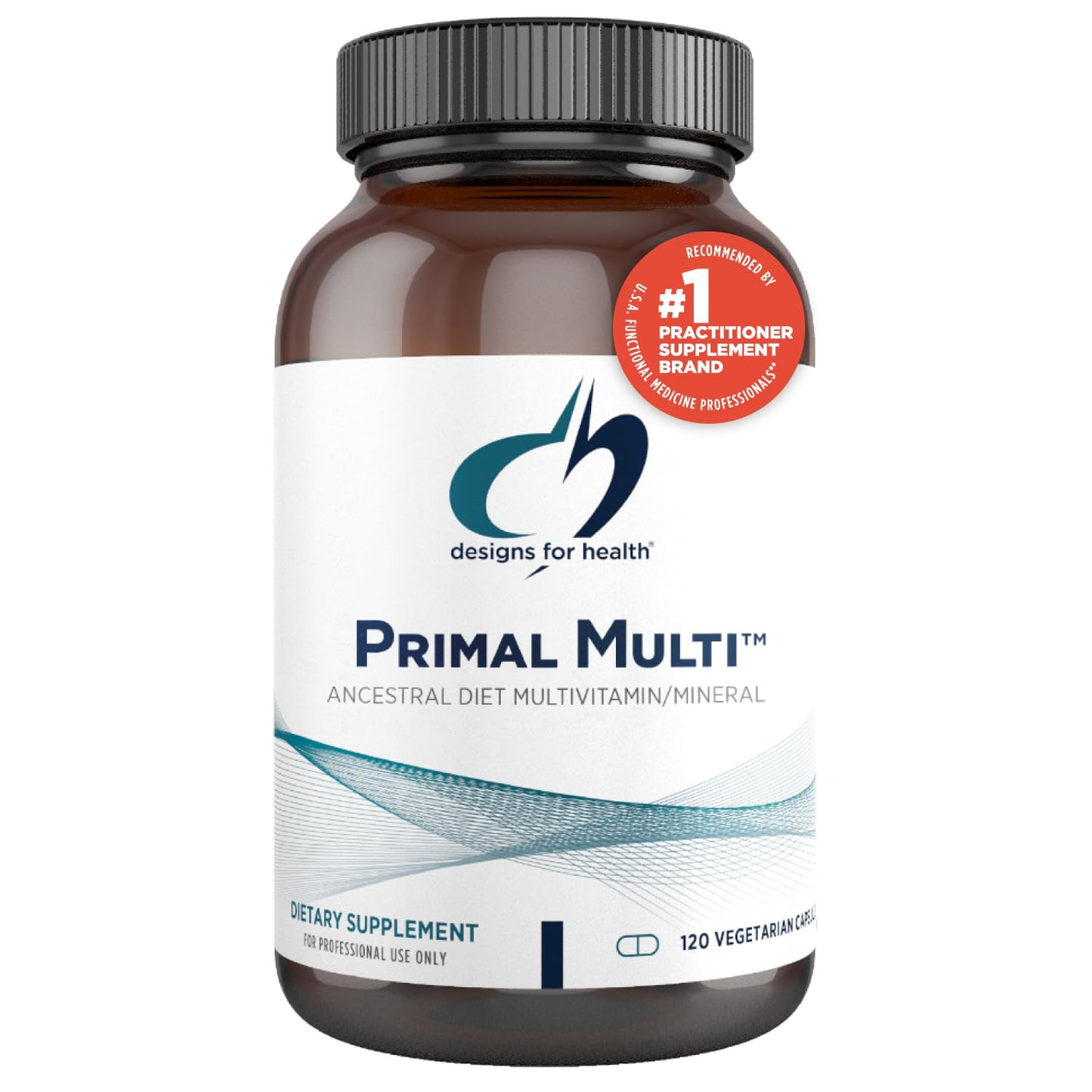 Designs for Health Primal Multi - Paleo-Friendly Multivitamin Supplement with Folate, Tocotrienols, Lutein + Broccoli Seed, Immune Support Vitamins D (2000 IU), C + Zinc (120 Capsules)