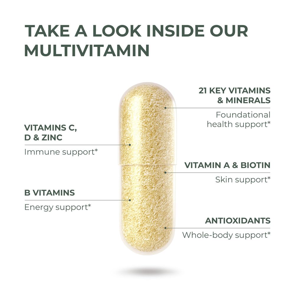 Primal Multivitamin – Daily Vitamins for Men & Women – 21 Nutrients