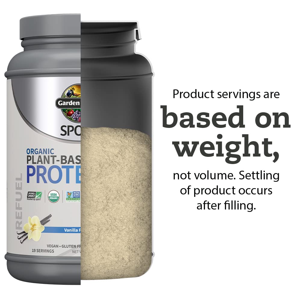 Garden of Life Sport Vegan Protein – Vanilla, 30g, NSF, 19 Servings