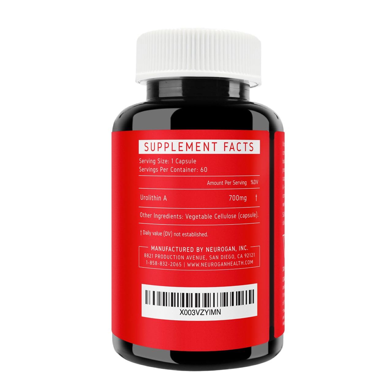 Neurogan Urolithin A – 700mg Cellular Health & Longevity – 60 Ct