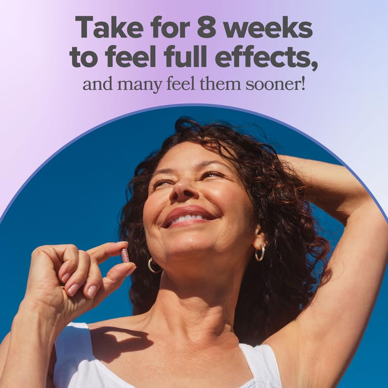 O Positiv MENO Vitamins for Menopause - Hormone-Free Menopause Supplement for Women - Black Cohosh & Ashwagandha KSM-66 - Helps Relieve Hot Flashes, Night Sweats, Mood Swings - 30 Servings (Pack of 1)