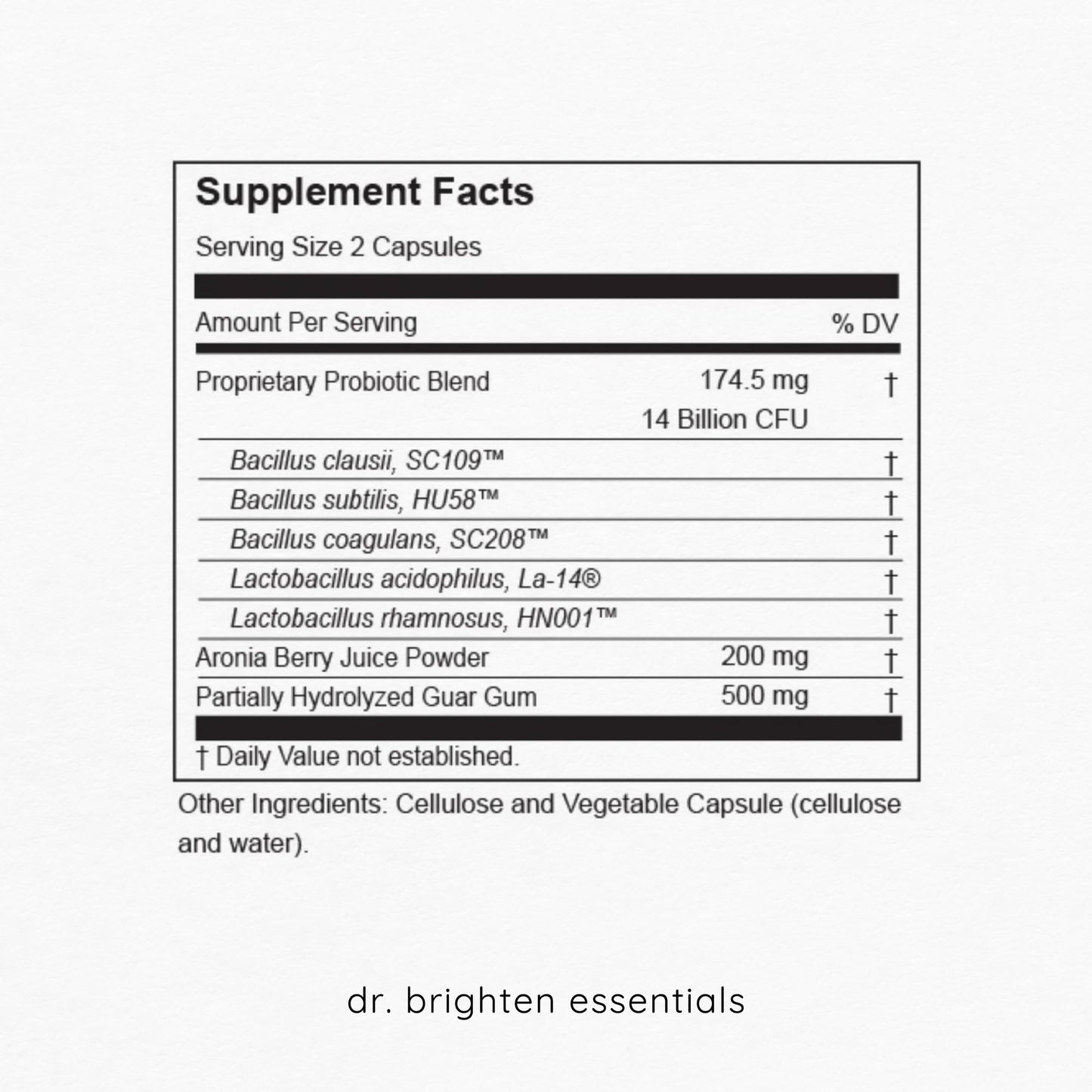Dr. Brighten Women’s Probiotic - Probiotics, Prebiotics with Antioxidants & Sunfiber for Healthy Hormones, Balanced Female Microbiome, Ovaries and Immune Health - 60 Capsules