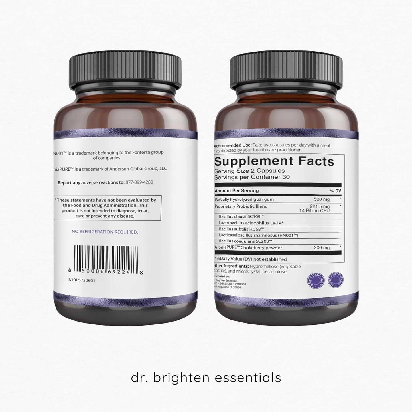 Dr. Brighten Women’s Probiotic - Probiotics, Prebiotics with Antioxidants & Sunfiber for Healthy Hormones, Balanced Female Microbiome, Ovaries and Immune Health - 60 Capsules