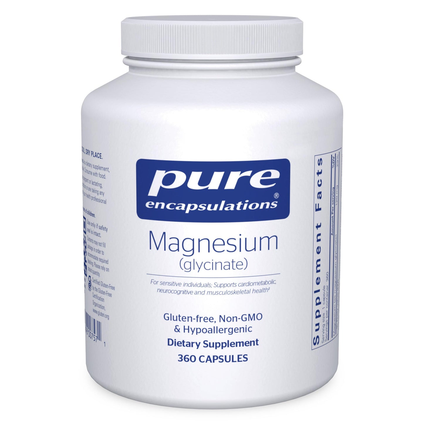 Pure Encapsulations Magnesium Glycinate – Stress, Sleep & Heart
