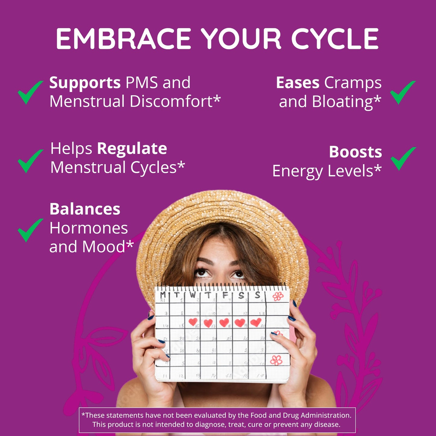 Hormone Balance for Women – PMS Support Supplement, Menopause & Perimenopause | Bloating Relief, Menstrual Cramp, Mood, PMDD | Chasteberry Supplements, Black Cohosh, Dong Quai | Vegan, Non-GMO, 60 Ct