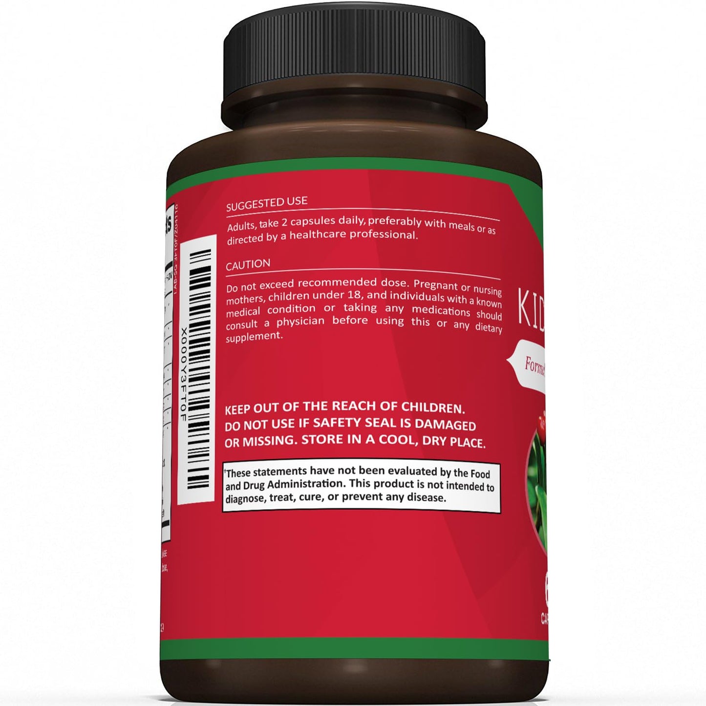 Premium Kidney Cleanse – Cranberry & Herbal Urinary Support – 60 Ct