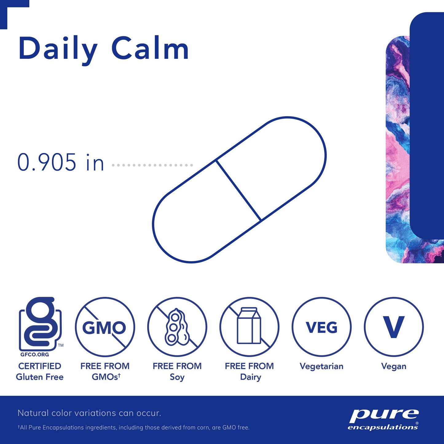 Pure Encapsulations Daily Calm – Vegan Stress & Sleep Support