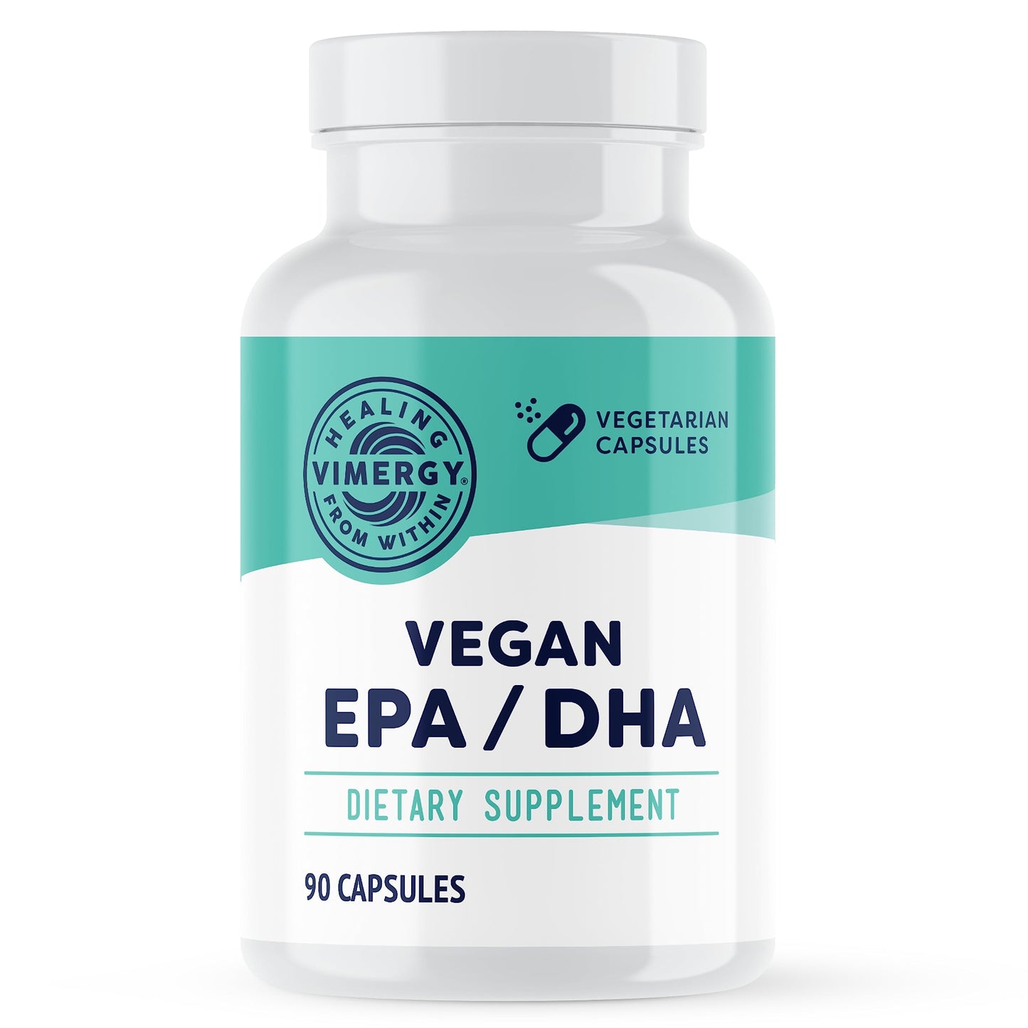 Vimergy EPA/DHA – Vegan Omega-3 for Brain, Eye, Heart Health, 90 Ct
