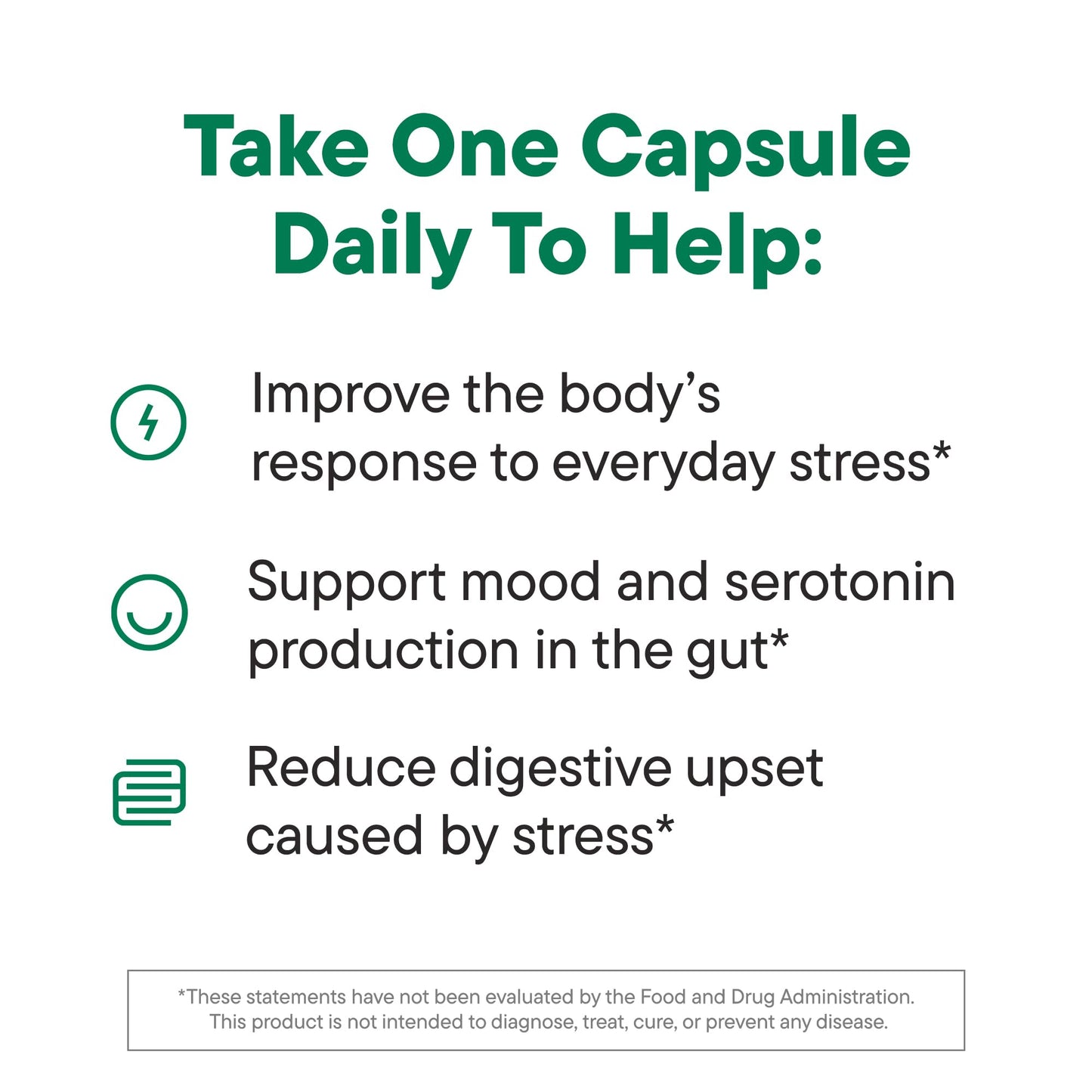 Daily Nouri Stress Probiotic | for Cortisol Management, Digestion, Daily Stress Relief & Gut Microbiome Health | 3 Probiotic Strains & Vegan Ahiflower Omega Oil | for Women & Men | 30-Day Supply