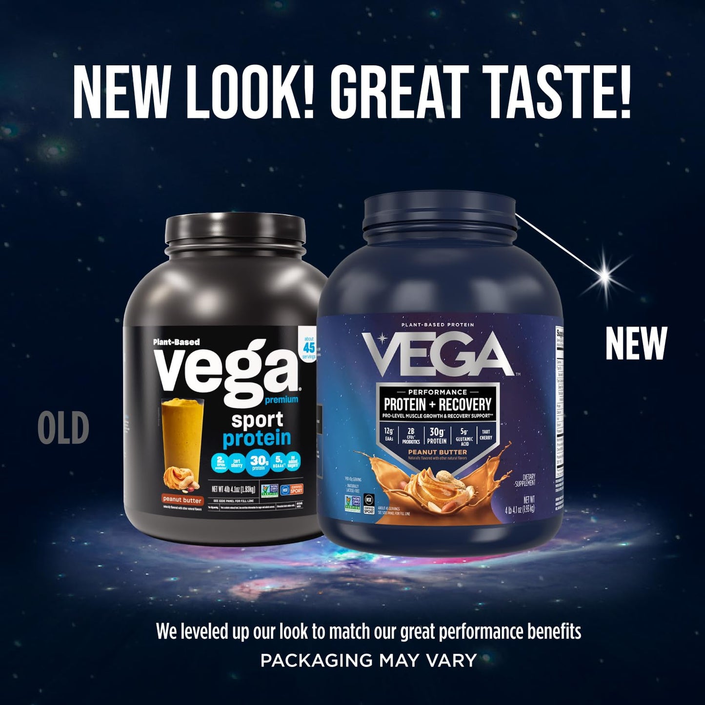 Vega Sport Vanilla Protein – Vegan, NSF Certified, Gluten-Free, 4 lb 1.8 oz