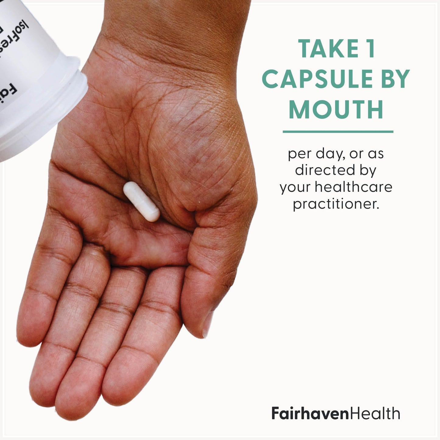 Fairhaven Health IsoFresh Vaginal Probiotics for Women | Supports Healthy pH Balance and Vaginal Odor* | One Per Day | Lactobacillus Blend | Gluten Free Supplement | 30 Capsules