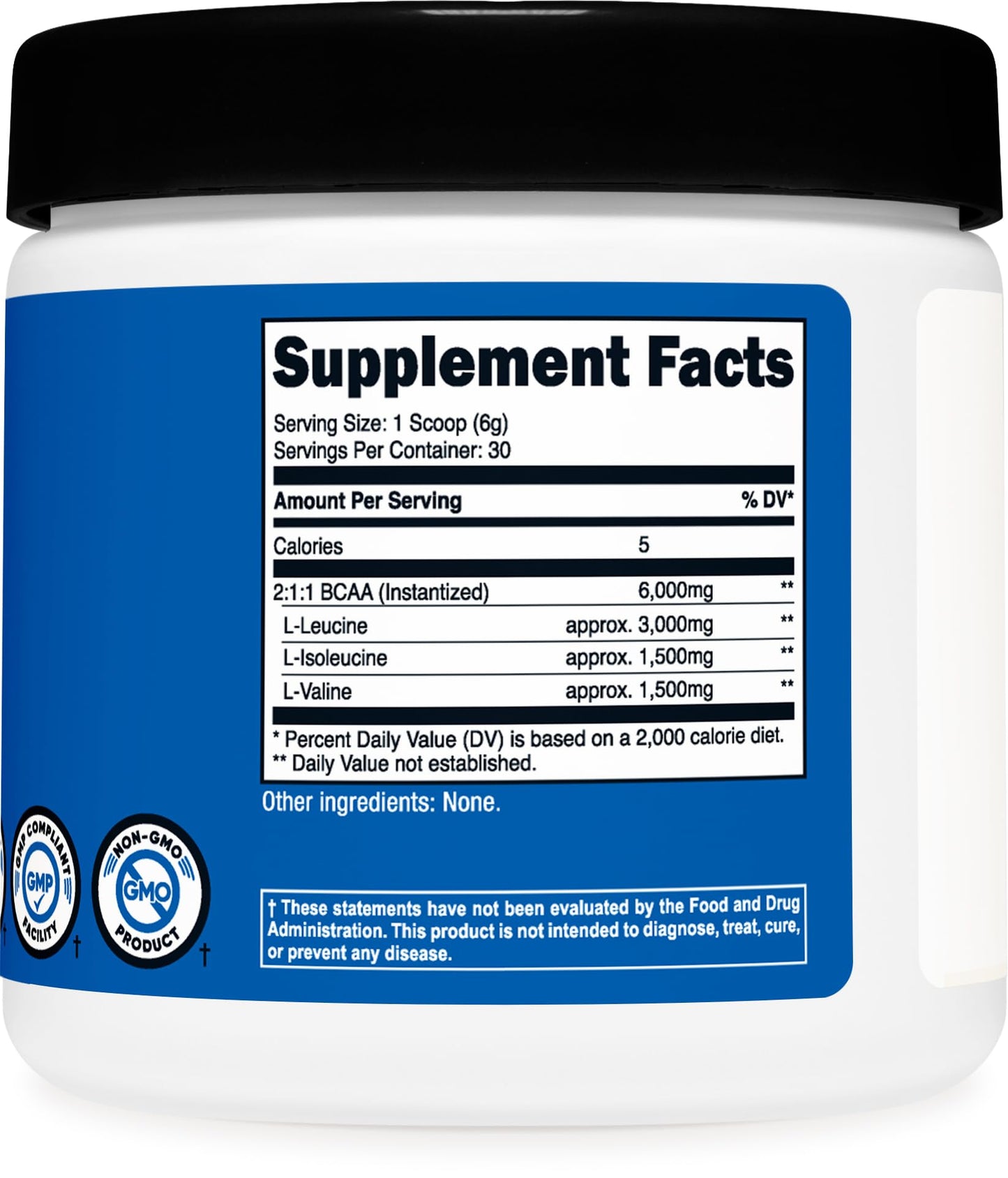 Nutricost BCAA Powder – 2:1:1 Amino Acids for Muscle Recovery & Performance
