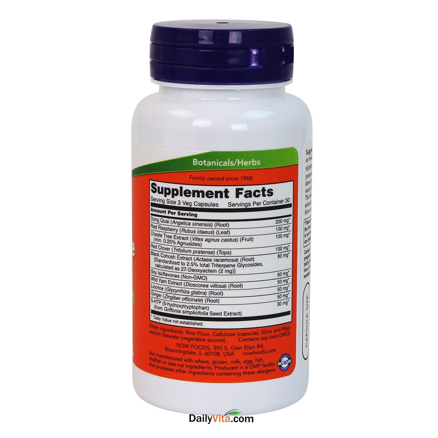 2 Bottles of Now Foods Menopause Support, 90 caps