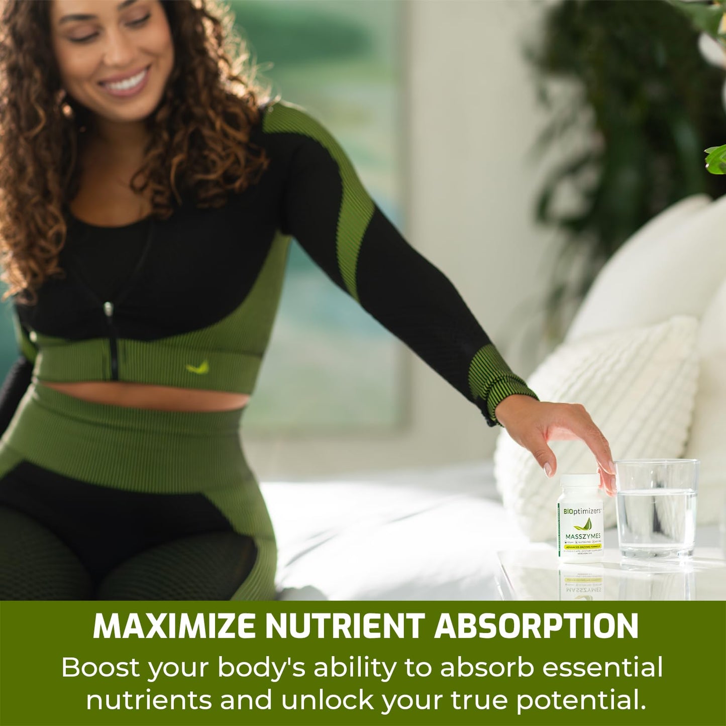 BiOptimizers Magnesium + MassZymes – Sleep, Brain & Digestion Aid