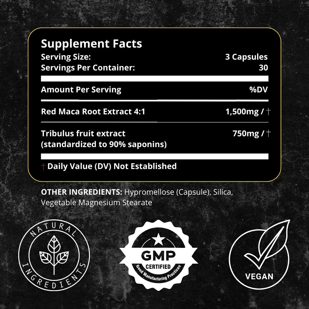 UNALTERED Hormone Balance & Mood Support for Women - Naturally Supports Hormonal Balance & Energy with Tribulus Terrestris & Red Maca Root Extract - Dietary Supplement - 90 Vegan Capsules