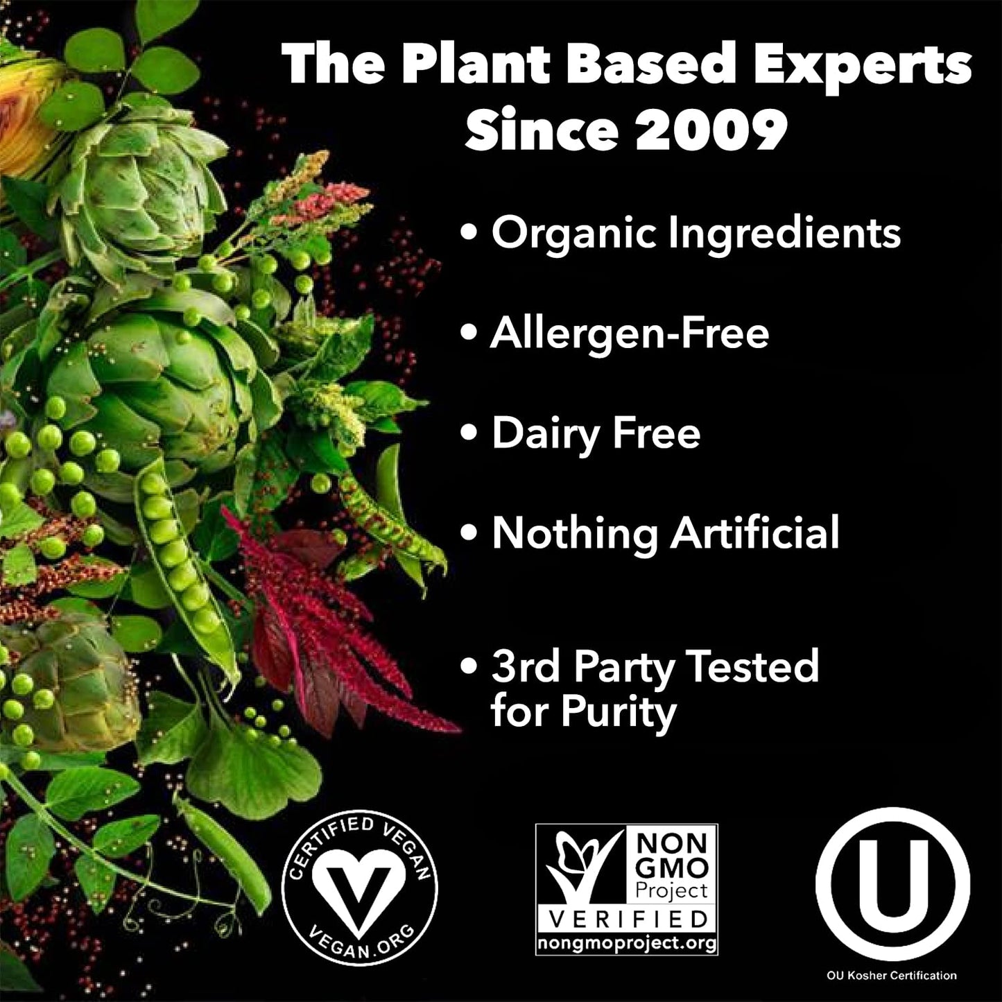 PlantFusion Complete Chocolate Vegan Protein – Keto, Gluten-Free, 1 lb