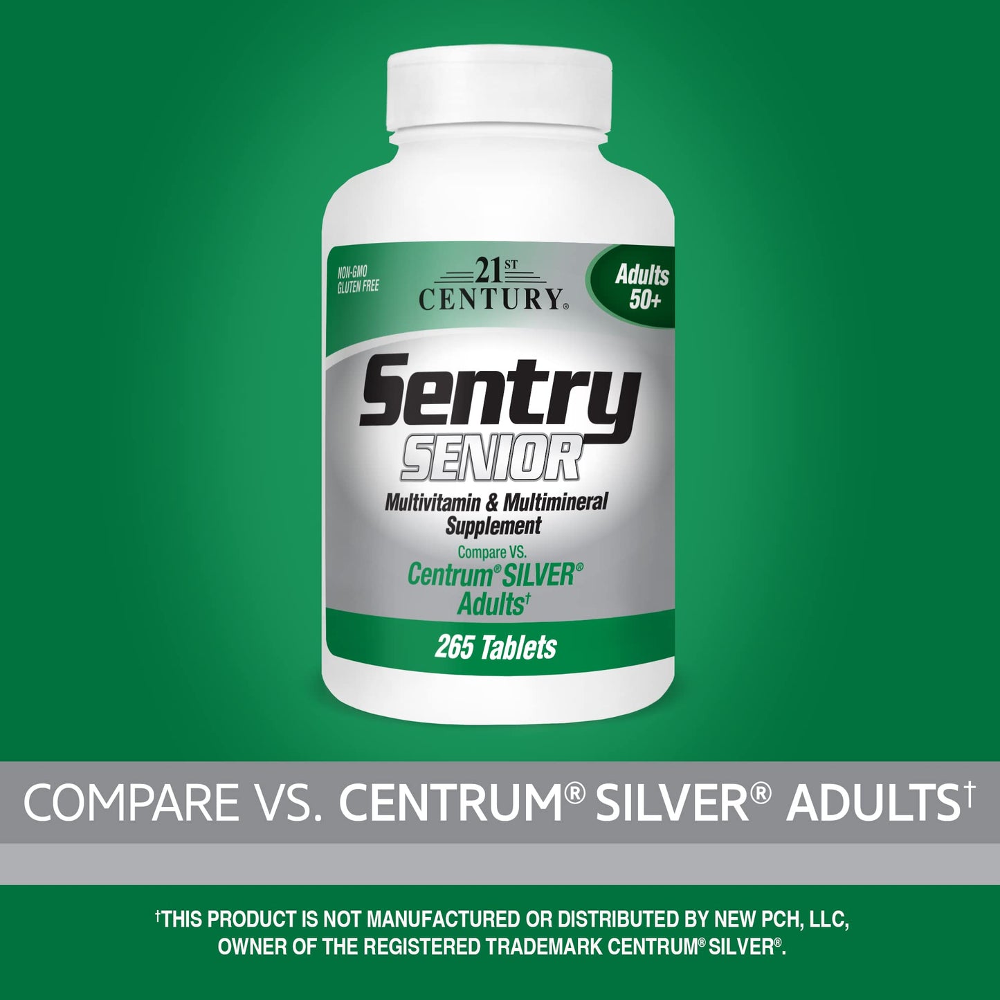 21st Century Sentry Senior 50+ – Complete Daily Multivitamin 2-Pack 530 Ct